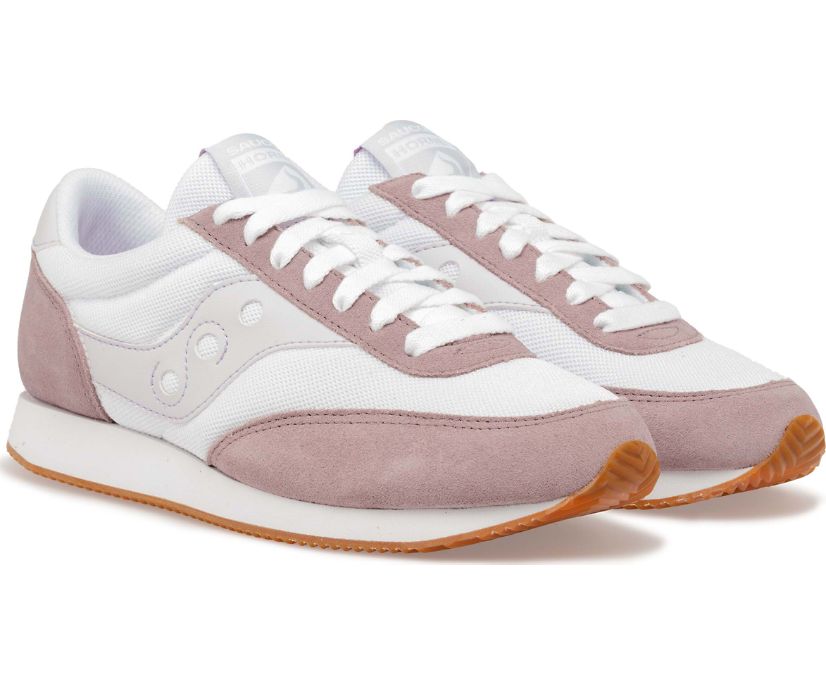 Saucony Hornet Women's Originals White / Purple | Canada 013DFMN